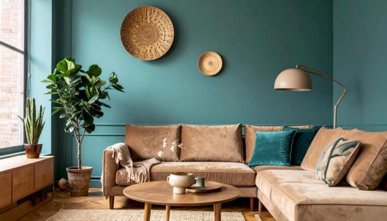 tendances couleur 2026 : osez le mariage du teal et du moka-mousse dans ...