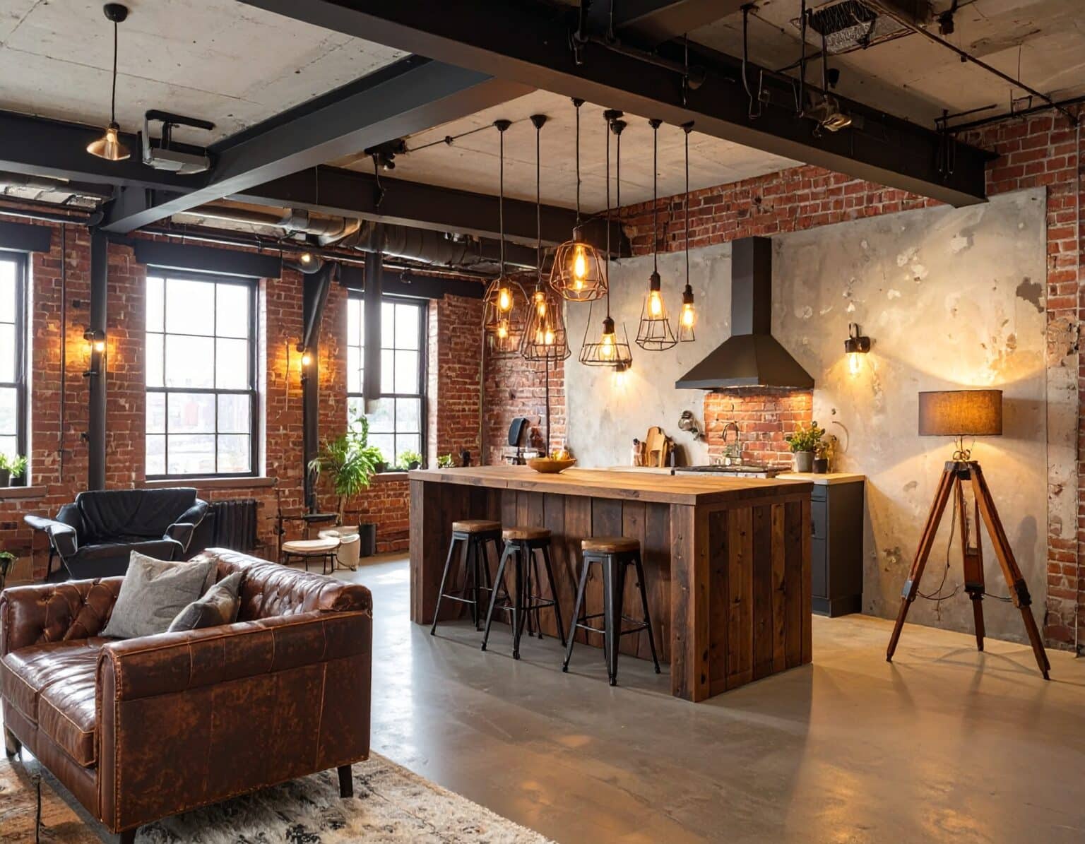 Luminaires style industriel : le charme des lofts new-yorkais chez vous